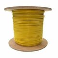 Swe-Tech 3C Plenum 2 Strand Indoor Distribution Fiber Optic Cable, OS2 9/125 Singlemode, Corning, Yellow, 1000ft FWT11F2-002NH